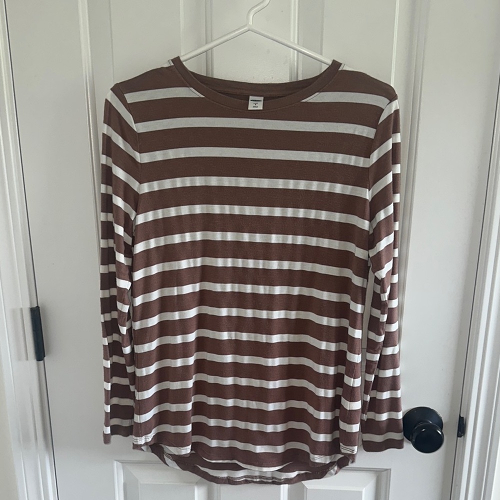 Old Navy Luxe Striped Top